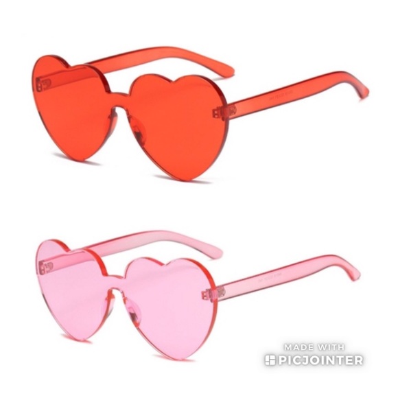 💗New Heart Shaped Sunglasses💗 - Picture 7 of 7
